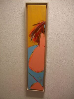 Schilderij van Trijnie Wubbolt " Ik "
