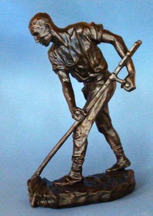 Sculptuur Meunier - De Maaier.