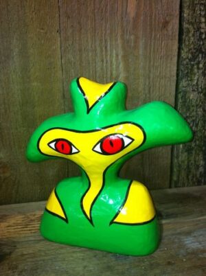 Sculptuur Alien Green