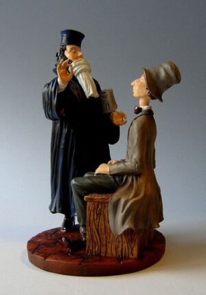 Sculptuur Daumier - Avocat.