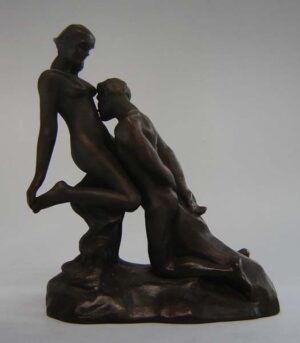 Sculptuur L'Idolle Eternelle van Rodin