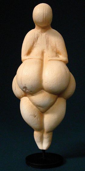 Sculptuur La Vénus de Lespugue
