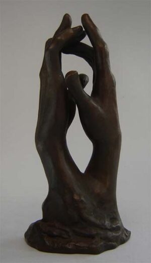 Sculptuur Le Secret van Rodin