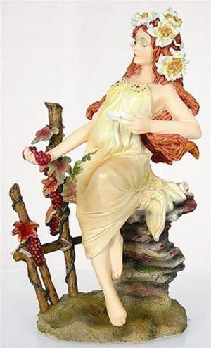 Sculptuur Mucha Herfst