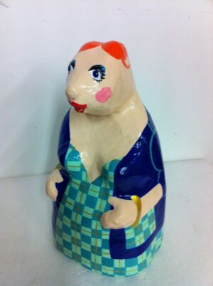Sculptuur Sisters Blue