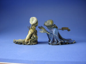 Sculptuur Tristan en Isolde