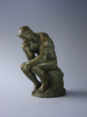 Sculptuur de Denker van Rodin klein