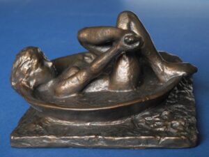 Sculptuur Degas "Het Bad"
